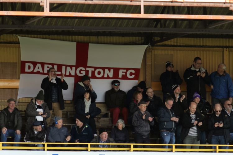 The Darlington fans