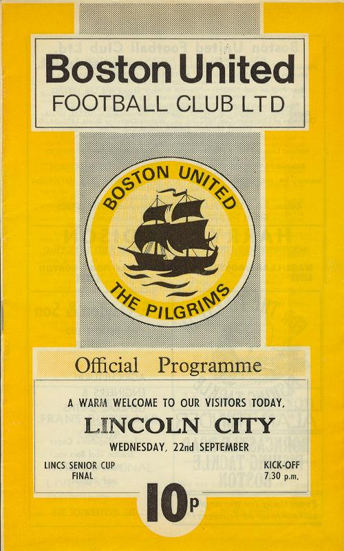 Programme Page 1 - 1976/7